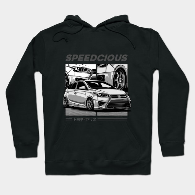 Yarisu Third Generation Hatchback Hoodie by pujartwork